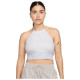 Nike Γυναικεία αμάνικη μπλούζα Sportswear Chill Terry Cropped French Terry Halter Top